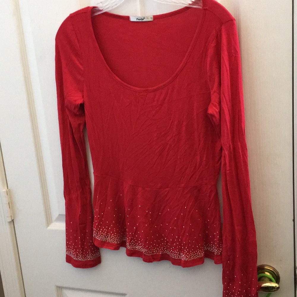 FINAL MARKDOWN Ladies papaya top large